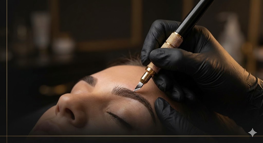 Passo a passo da Microblading